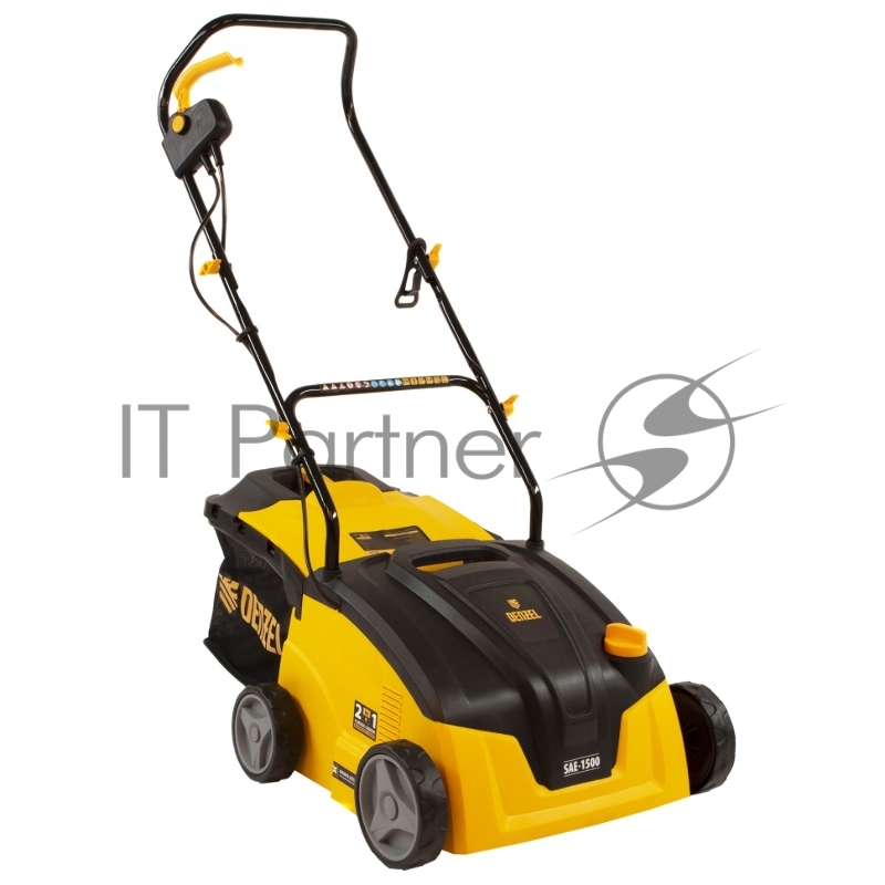 Скарификатор-аэратор электрический SAE-1500, 1500 Вт, -11/+5 см, 32 cм// Denzel