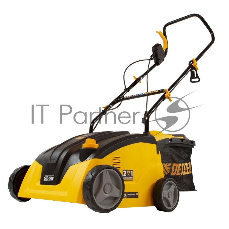 Скарификатор-аэратор электрический SAE-1500, 1500 Вт, -11/+5 см, 32 cм// Denzel