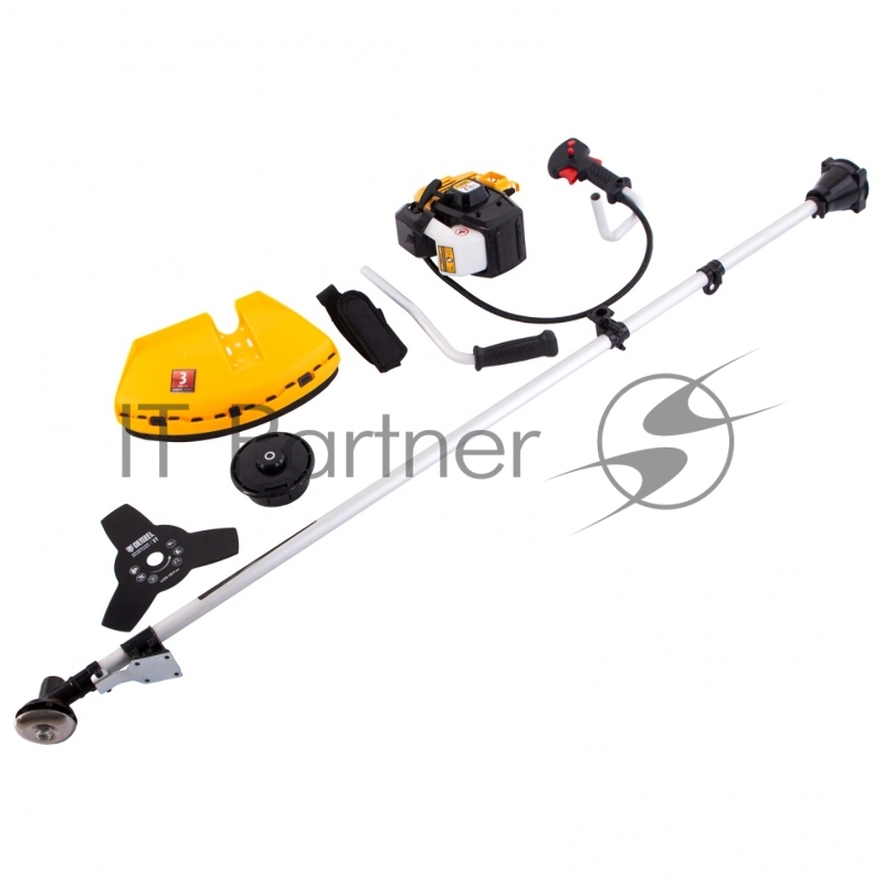 Триммер бензиновый DR-25, 25 см3, неразъемная штанга, состоит из 2 частей// Denzel