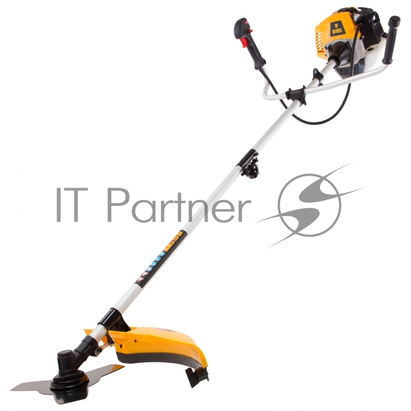 Триммер бензиновый DR-33S, 33 см3, разъемная штанга, состоит из 2 частей// Denzel