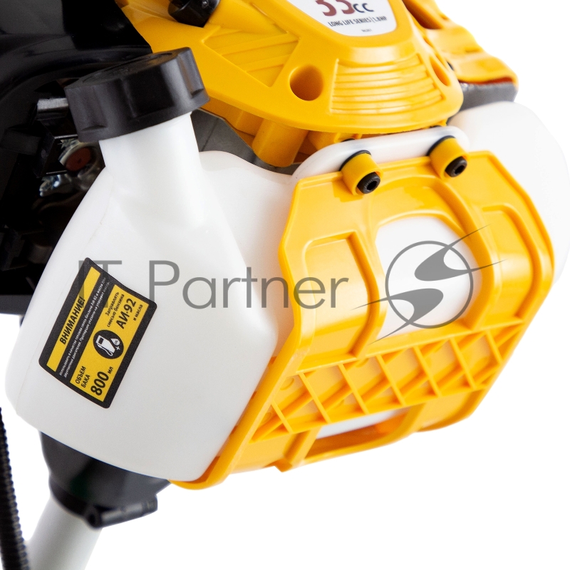 Триммер бензиновый DTL-33, 33 см3, неразъемная штанга, состоит из 2 частей// Denzel