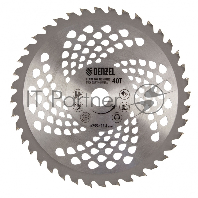 Триммер бензиновый DTL-33S, 33 см3, разъемная штанга, состоит из 2 частей// Denzel