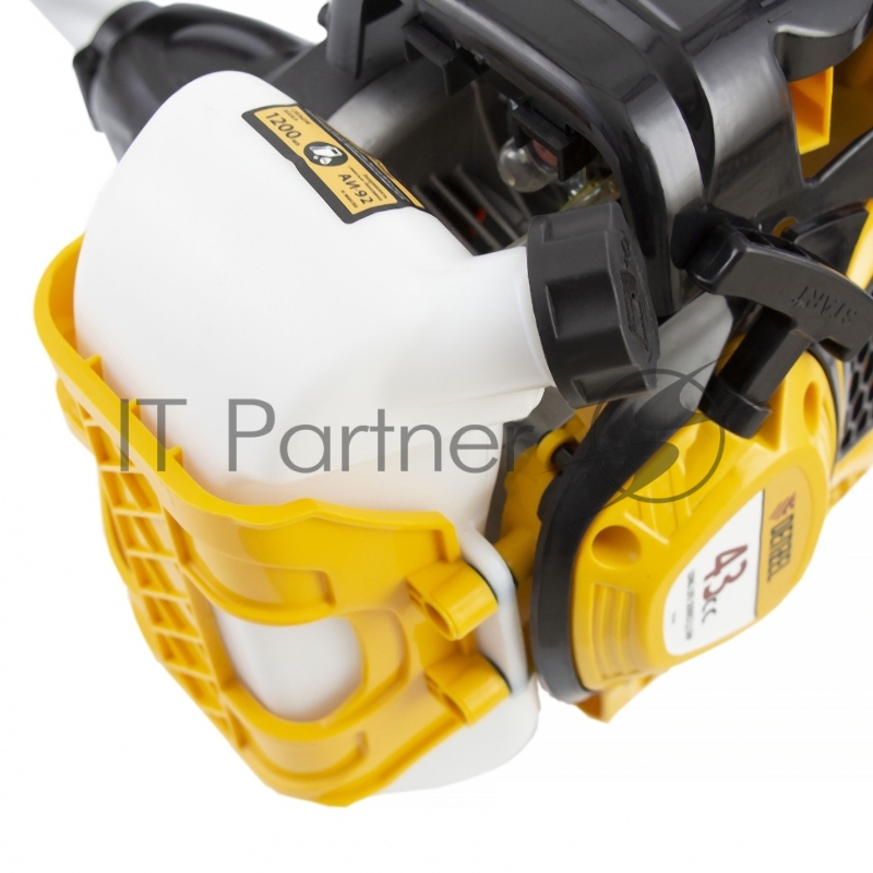 Триммер бензиновый DTL-43S, 43 см3, разъемная штанга, состоит из 2 частей// Denzel