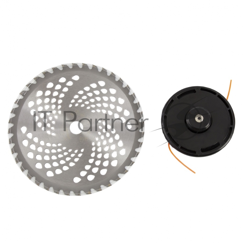 Триммер бензиновый DTL-52S, 52 см3, разъемная штанга, состоит из 2 частей// Denzel