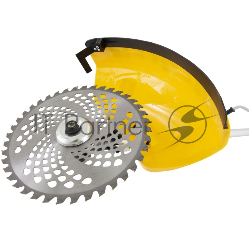 Триммер бензиновый DTL-52S, 52 см3, разъемная штанга, состоит из 2 частей// Denzel