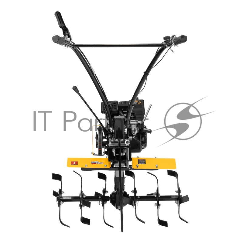 Мотоблок DPT-170, 7 л.с., ремен.сцеп, шир 85 см, глуб 35 см,фрез 3х3,ШОМ,скор 2В/1Н,кол 8// Denzel