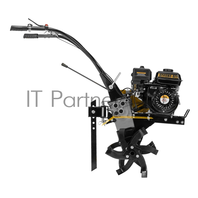 Мотоблок DPT-170, 7 л.с., ремен.сцеп, шир 85 см, глуб 35 см,фрез 3х3,ШОМ,скор 2В/1Н,кол 8// Denzel