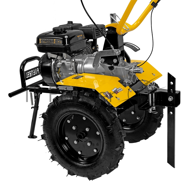 Мотоблок DPT-370X, 7 л.с., диск.сцеп, шир 90 см, глуб 35 см, фрез 3х4, ВОМ, передачи 3В/1Н// Denzel