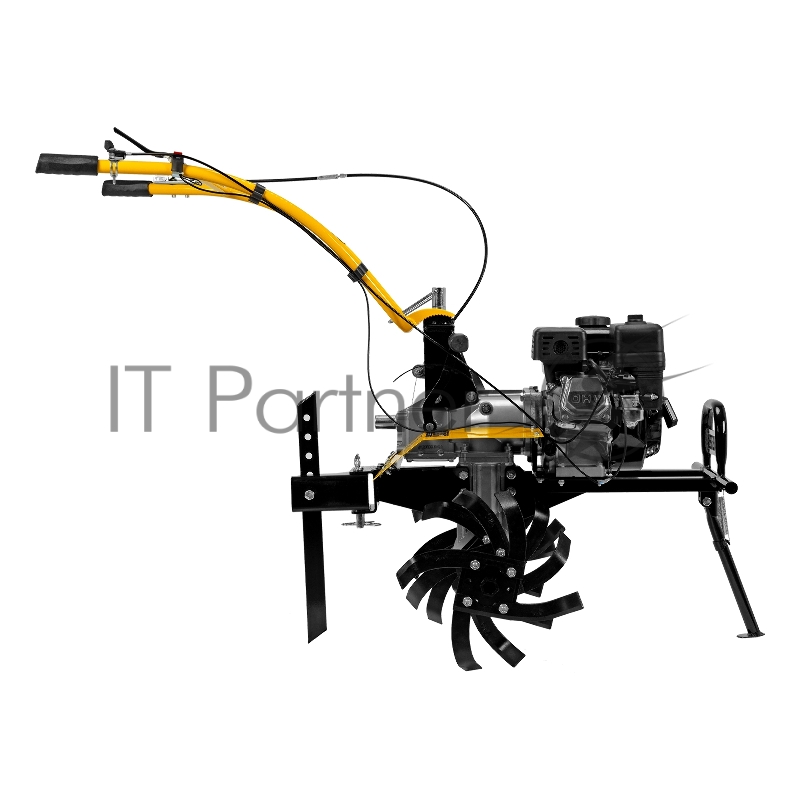 Мотоблок DPT-370X, 7 л.с., диск.сцеп, шир 90 см, глуб 35 см, фрез 3х4, ВОМ, передачи 3В/1Н// Denzel