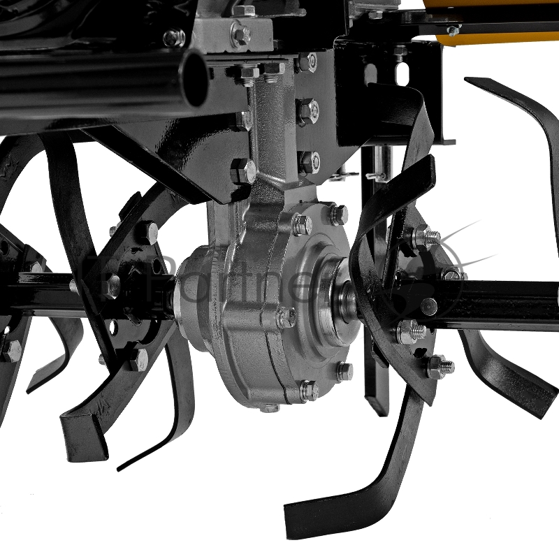 Мотоблок DPT-370X, 7 л.с., диск.сцеп, шир 90 см, глуб 35 см, фрез 3х4, ВОМ, передачи 3В/1Н// Denzel