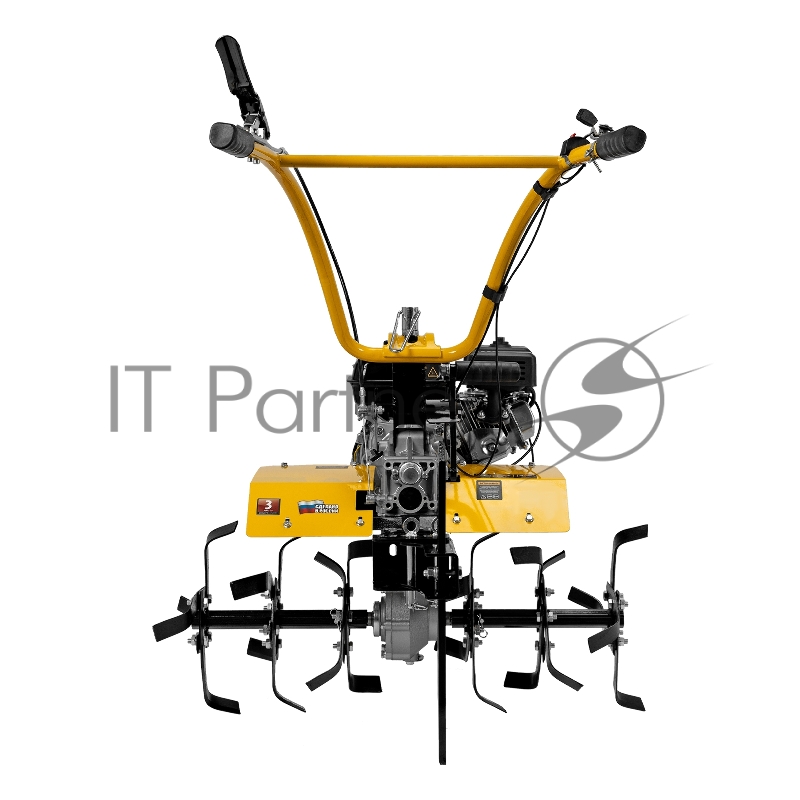 Мотоблок DPT-370X, 7 л.с., диск.сцеп, шир 90 см, глуб 35 см, фрез 3х4, ВОМ, передачи 3В/1Н// Denzel