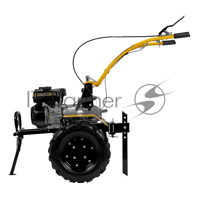 Мотоблок DPT-370X, 7 л.с., диск.сцеп, шир 90 см, глуб 35 см, фрез 3х4, ВОМ, передачи 3В/1Н// Denzel