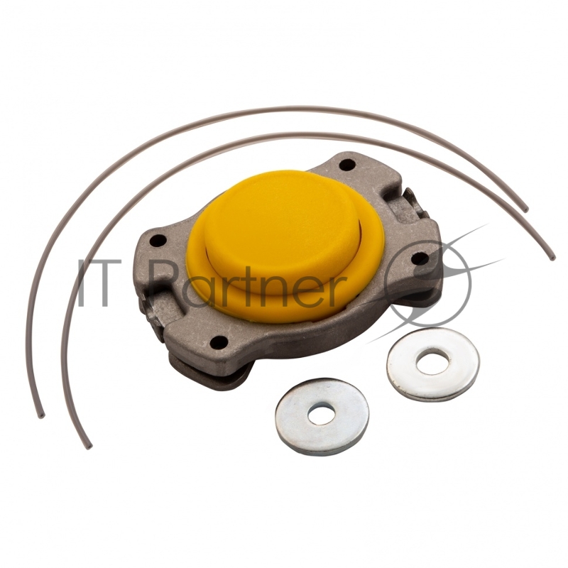 Катушка для триммера универсальная алюминий, шайба 8 мм, 10мм// Denzel