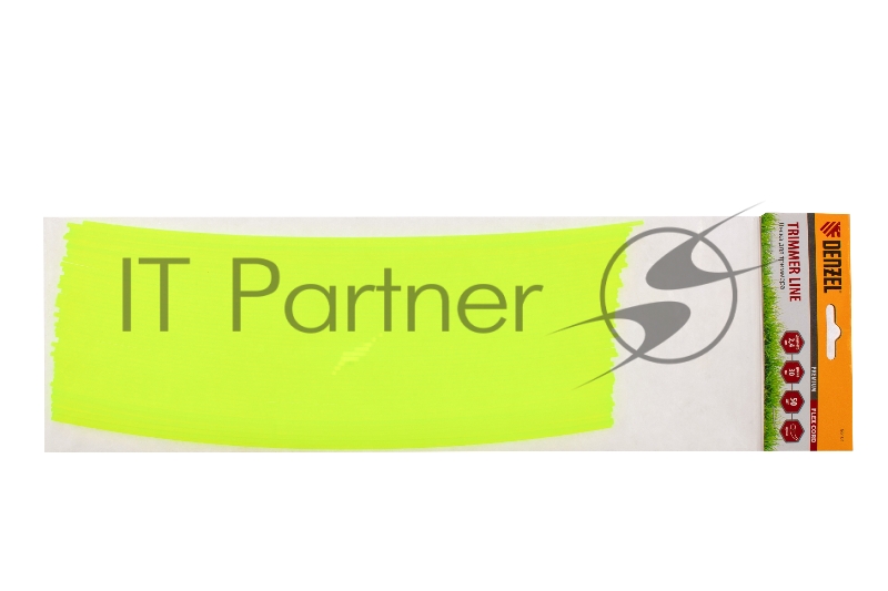 Леска для триммера круглая нарезанная 2,4 мм х 30 см 50 шт FLEX CORD// Denzel