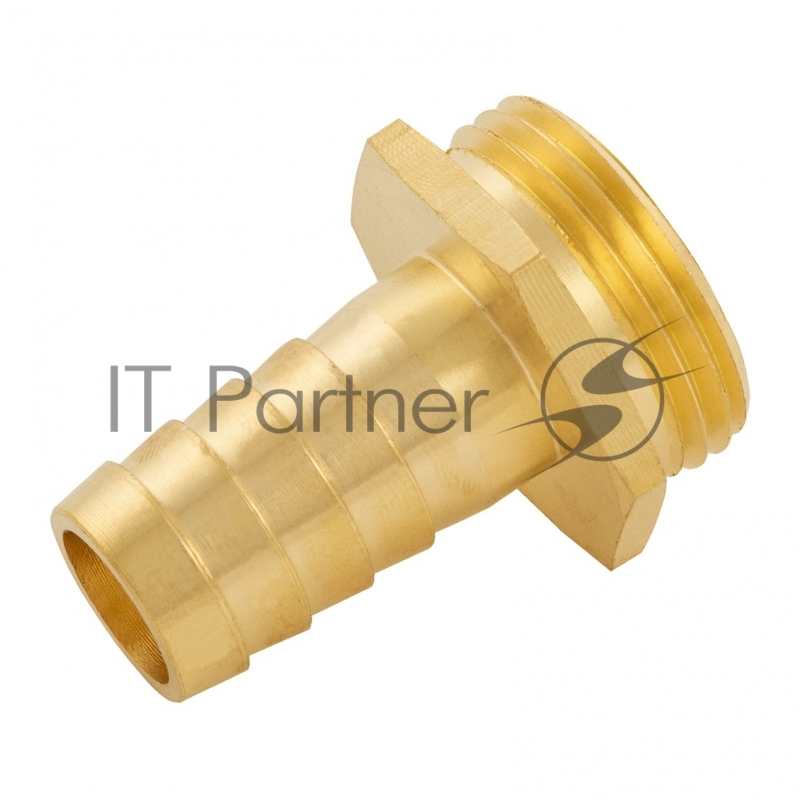 Штуцер для шланга 3/4 с наружной резьбой G1// Denzel