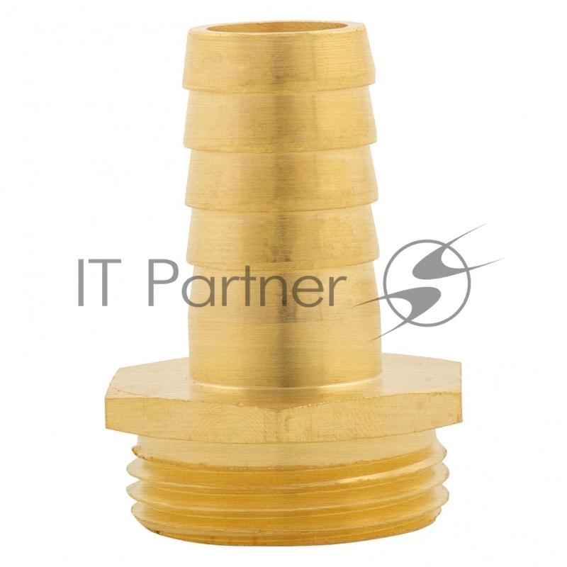 Штуцер для шланга 3/4 с наружной резьбой G1// Denzel