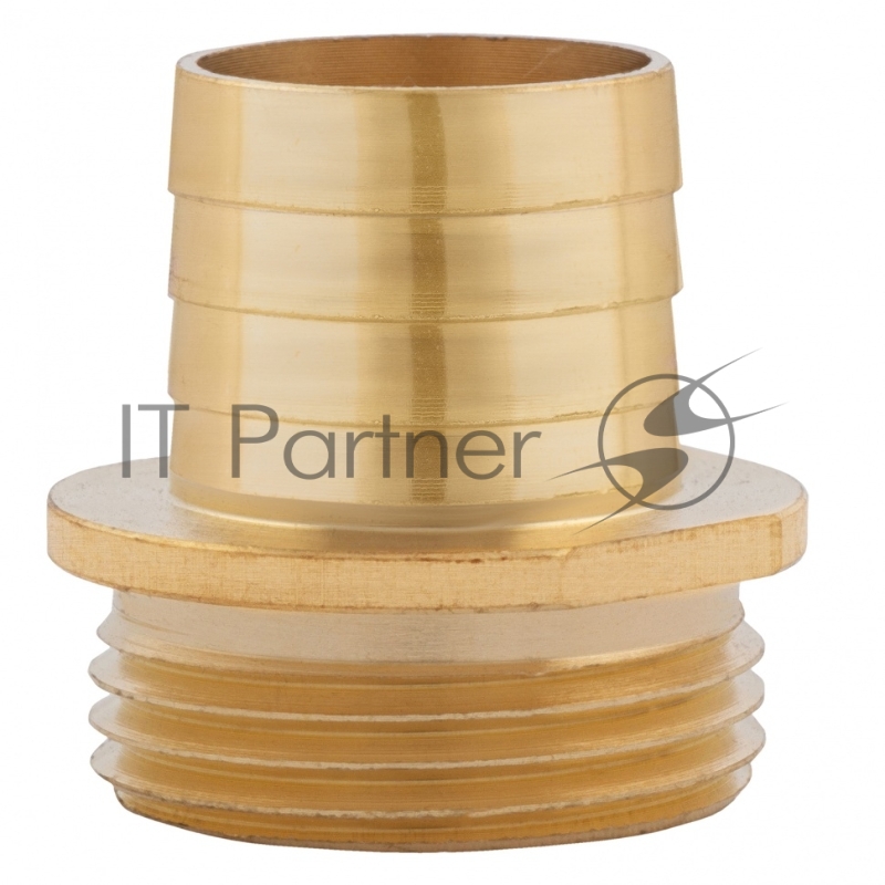 Штуцер для шланга 1 с наружной резьбой G1// Denzel