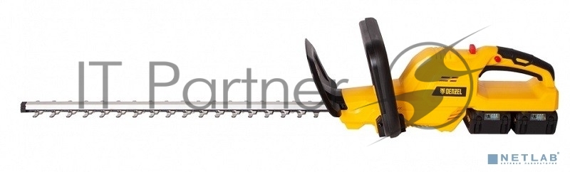 Кусторез аккумуляторный RBC510-36, Li-ion, 36 В, 4 Ач, нож 510 мм, поворотная ручка// Denzel