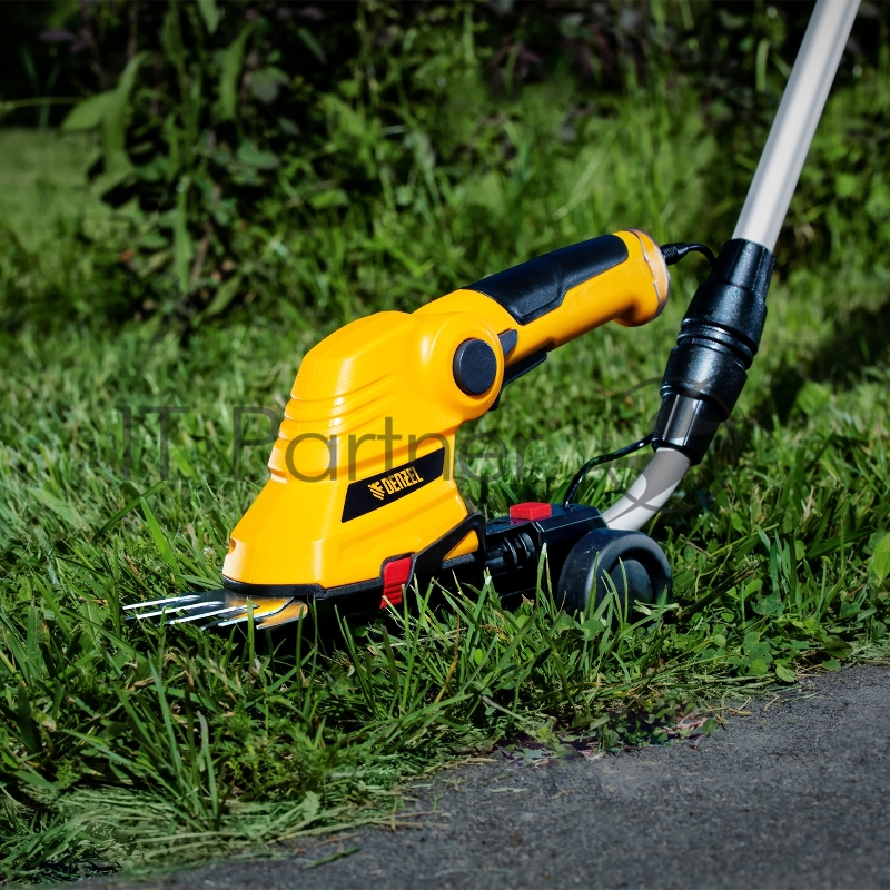 Ножницы-кусторез с телескопической штангой аккумуляторные G801E с акк. 7,2В Li-Ion 1,5 Ач// Denzel