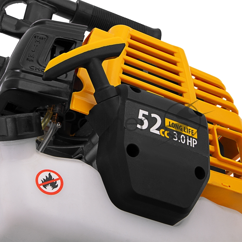 Мотобур DX-52, объём двигателя 52 см3, соединение 20 мм, без шнека// Denzel