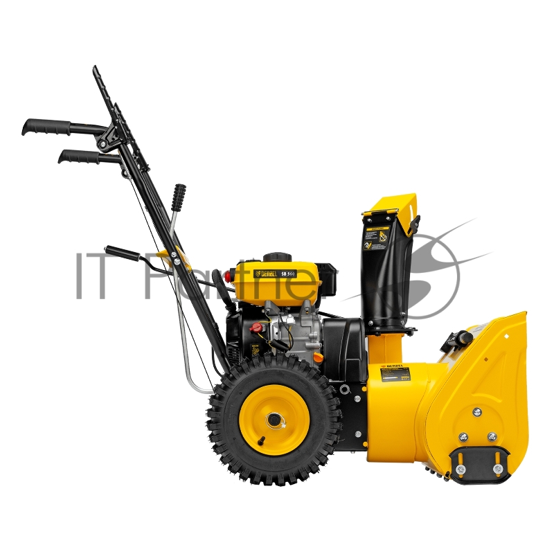 Бензиновая снегоуборочная машина SB 560, 212cc, ручной старт// Denzel
