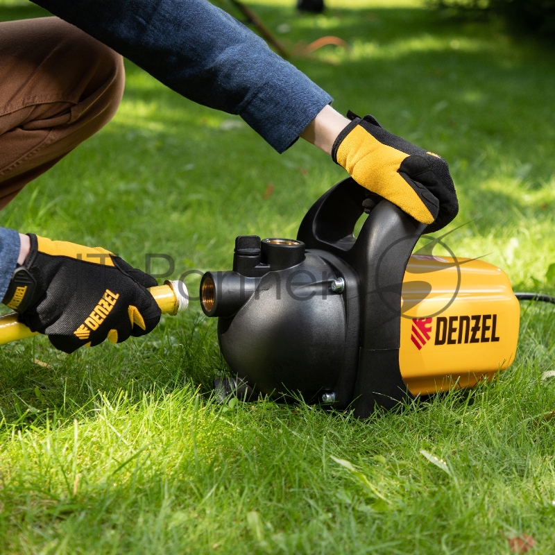 Насос DENZEL GP600 садовый поверхностный 600Вт 3000л/ч подъем 35м