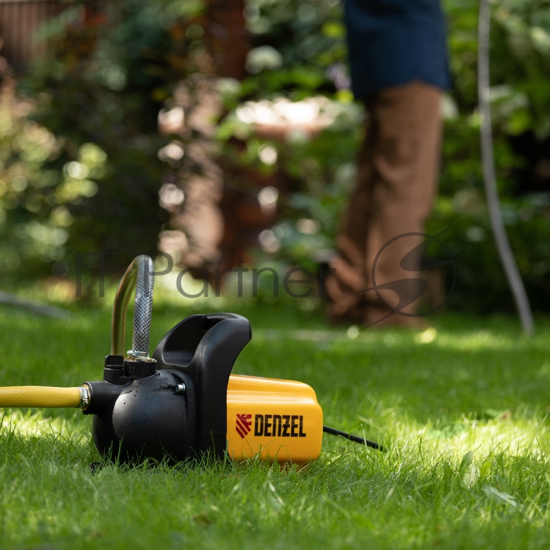 Насос DENZEL GP600 садовый поверхностный 600Вт 3000л/ч подъем 35м