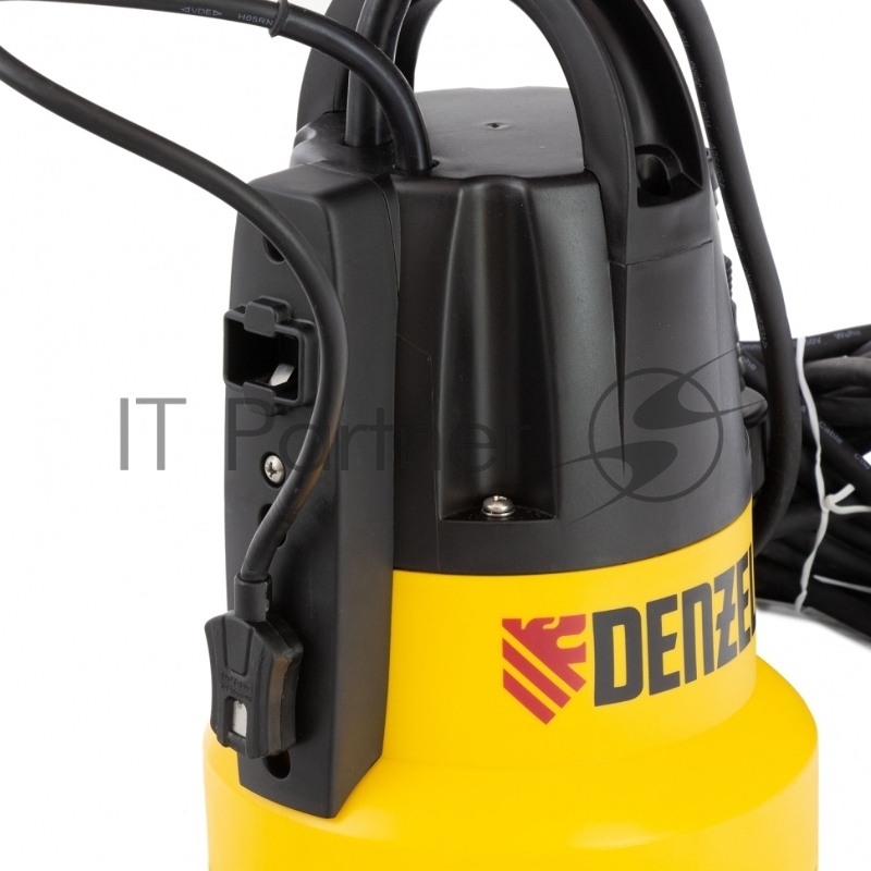 Дренажный насос DP500E, 500 Вт, подъем 7 м, 7000 л/ч// Denzel