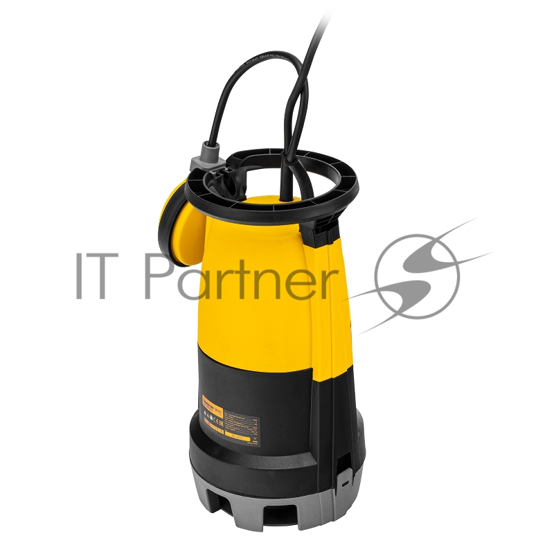 Дренажный насос для чистой и грязной воды DP-450S, 450 Вт, напор 6 м, 12000 л/ч// Denzel