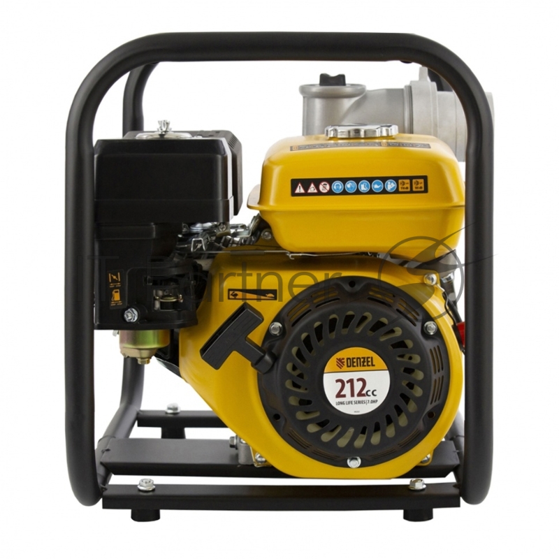 Мотопомпа бензиновая для чистой воды PX-80, 7 л.с., 3, 1000 л/мин, глуб 8 м,напор 30 м// Denzel