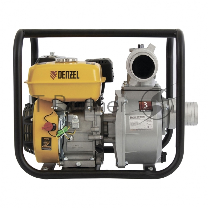 Мотопомпа бензиновая для чистой воды PX-80, 7 л.с., 3, 1000 л/мин, глуб 8 м,напор 30 м// Denzel