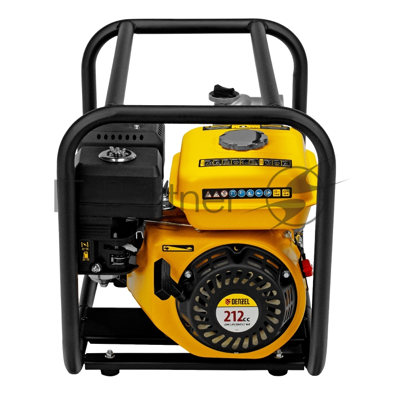 Мотопомпа бензиновая для чистой воды PX-50, 7 л.с., 2, 600 л/мин, глуб 8 м,напор 30 м// Denzel