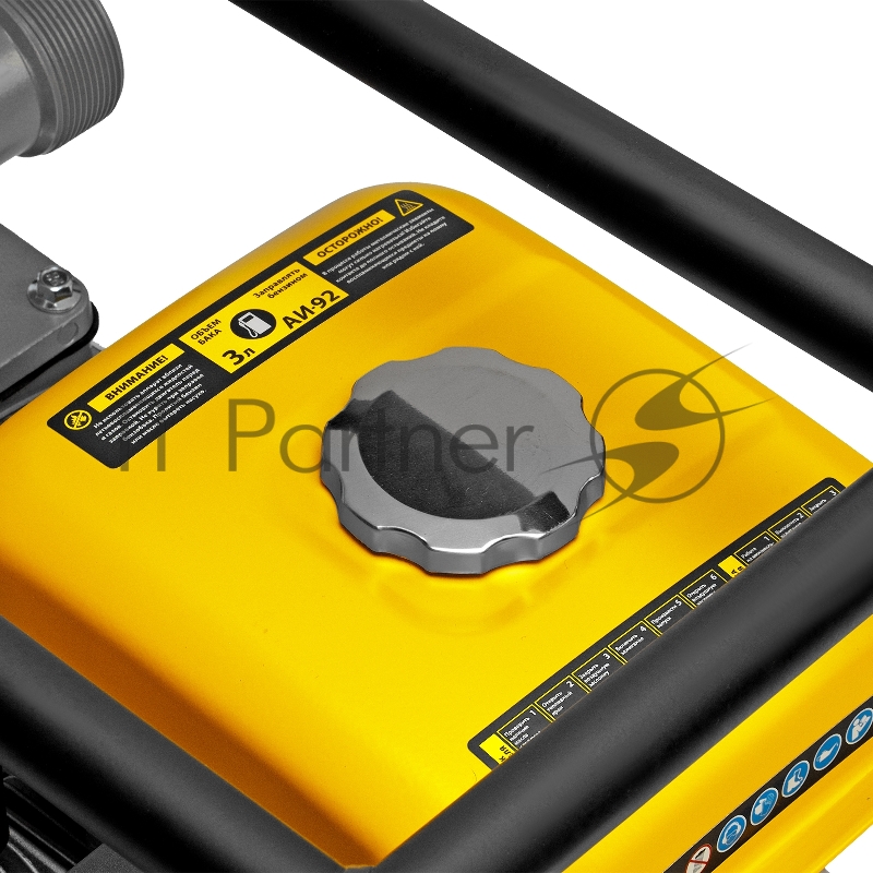 Мотопомпа бензиновая для чистой воды PX-50, 7 л.с., 2, 600 л/мин, глуб 8 м,напор 30 м// Denzel