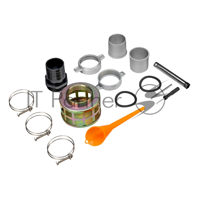 Мотопомпа бензиновая для грязной воды PX-80D, 15 л.с., 3, 1500 л/мин, глуб 8 м,напор 30 м// Denzel