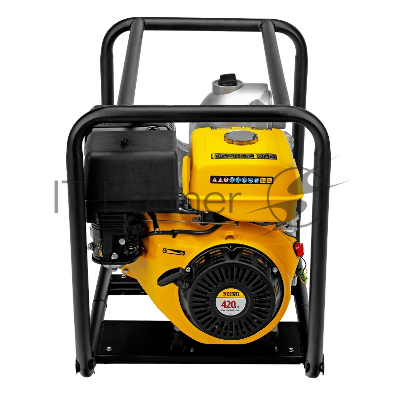 Мотопомпа бензиновая для грязной воды PX-80D, 15 л.с., 3, 1500 л/мин, глуб 8 м,напор 30 м// Denzel