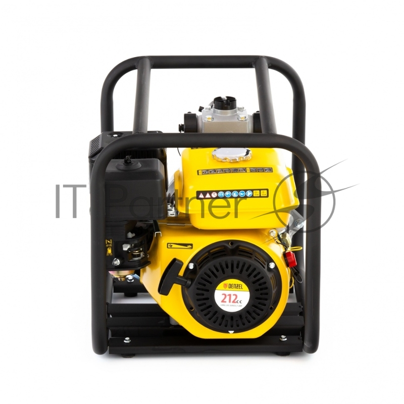 Мотопомпа бензиновая высоконапорная PX-50H, 7 л.с., 2, 600 л/мин, глуб 8 м,напор 65 м// Denzel