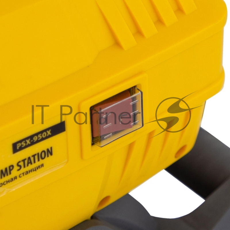 Насосная станция PSХ950X, 950 Вт, 3300 л/ч, ресивер 24 л, подъем 38 м, нержавейка// Denzel