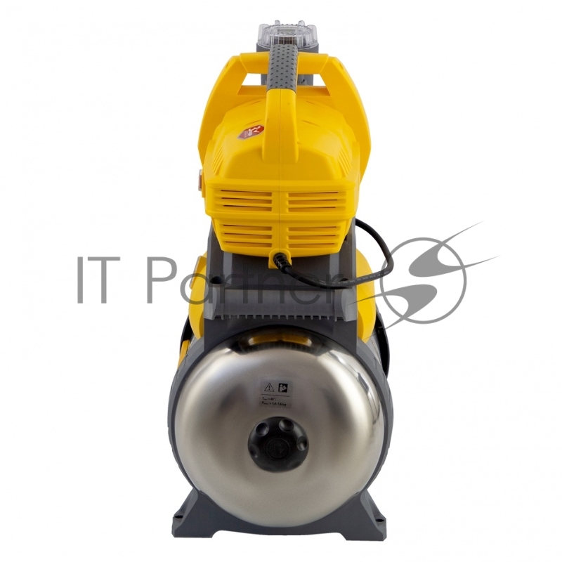 Насосная станция PSХ950X, 950 Вт, 3300 л/ч, ресивер 24 л, подъем 38 м, нержавейка// Denzel