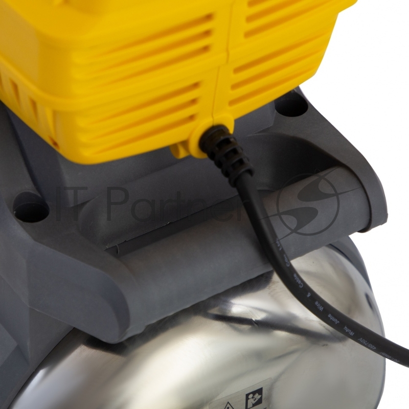 Насосная станция PSХ950X, 950 Вт, 3300 л/ч, ресивер 24 л, подъем 38 м, нержавейка// Denzel