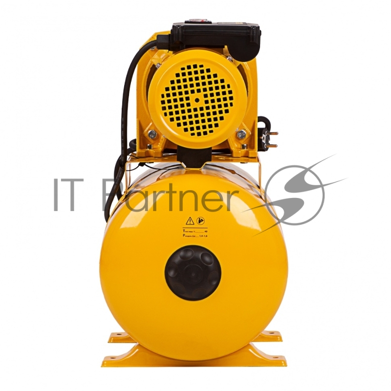 Насосная станция PS1100С, 1100 Вт, 4500 л/ч, ресивер 24 л, подъем 46 м, чугун// Denzel