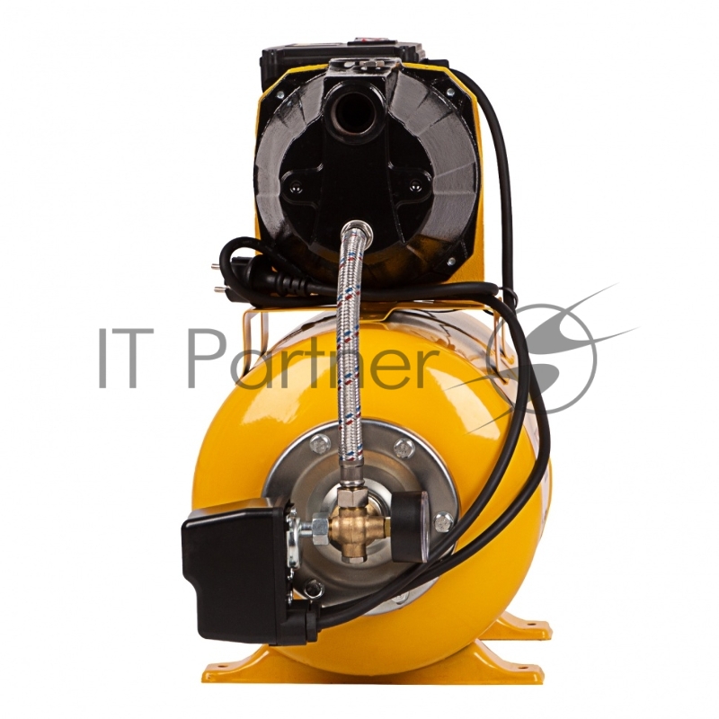 Насосная станция PS1100С, 1100 Вт, 4500 л/ч, ресивер 24 л, подъем 46 м, чугун// Denzel