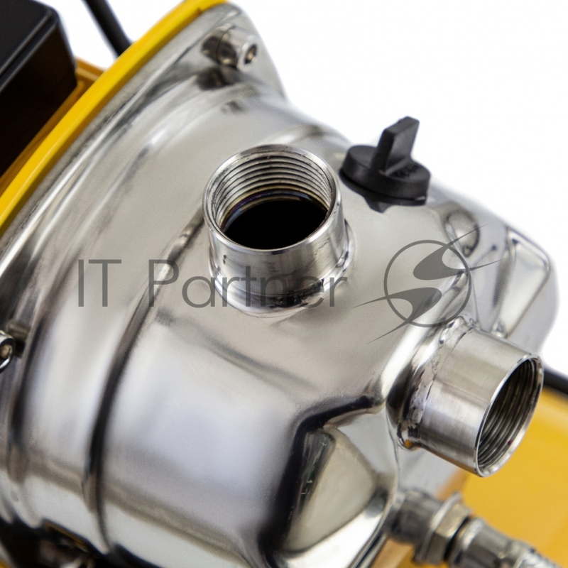 Насосная станция PS1000X, 1000 Вт, 3500 л/ч, ресивер 24 л, подъем 44 м, нержавейка// Denzel