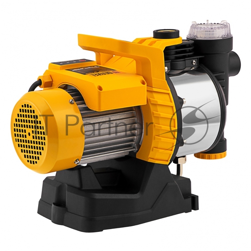 Садовый поверхностный насос GP1100SS, 1100 Вт, 4000 л/ч, подъем 45 м, пластик// Denzel