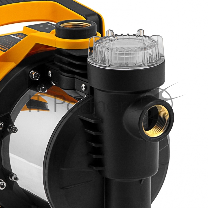 Садовый поверхностный насос GP1100SS, 1100 Вт, 4000 л/ч, подъем 45 м, пластик// Denzel