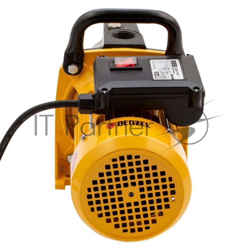 Садовый поверхностный насос GP1100C, 1100 Вт, 4500 л/ч, подъем 46 м, чугун// Denzel