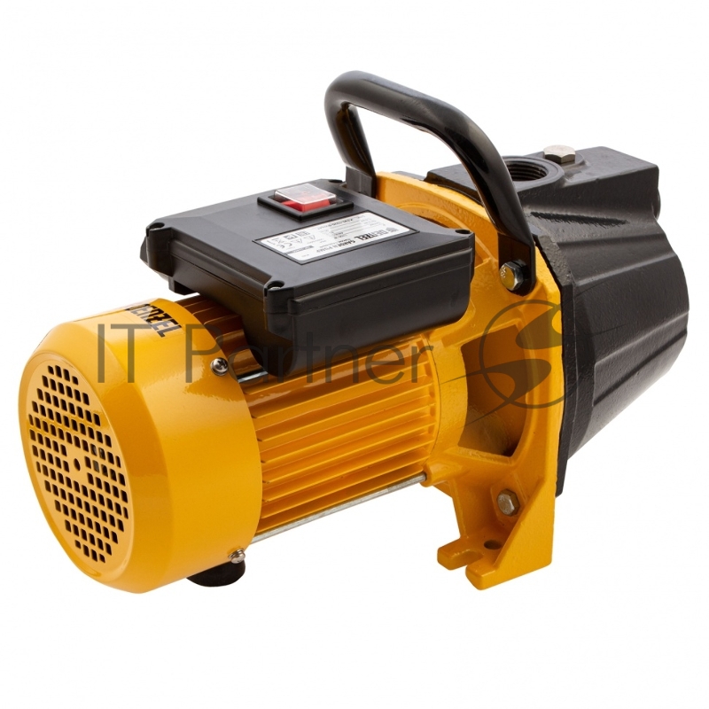 Садовый поверхностный насос GP1100C, 1100 Вт, 4500 л/ч, подъем 46 м, чугун// Denzel