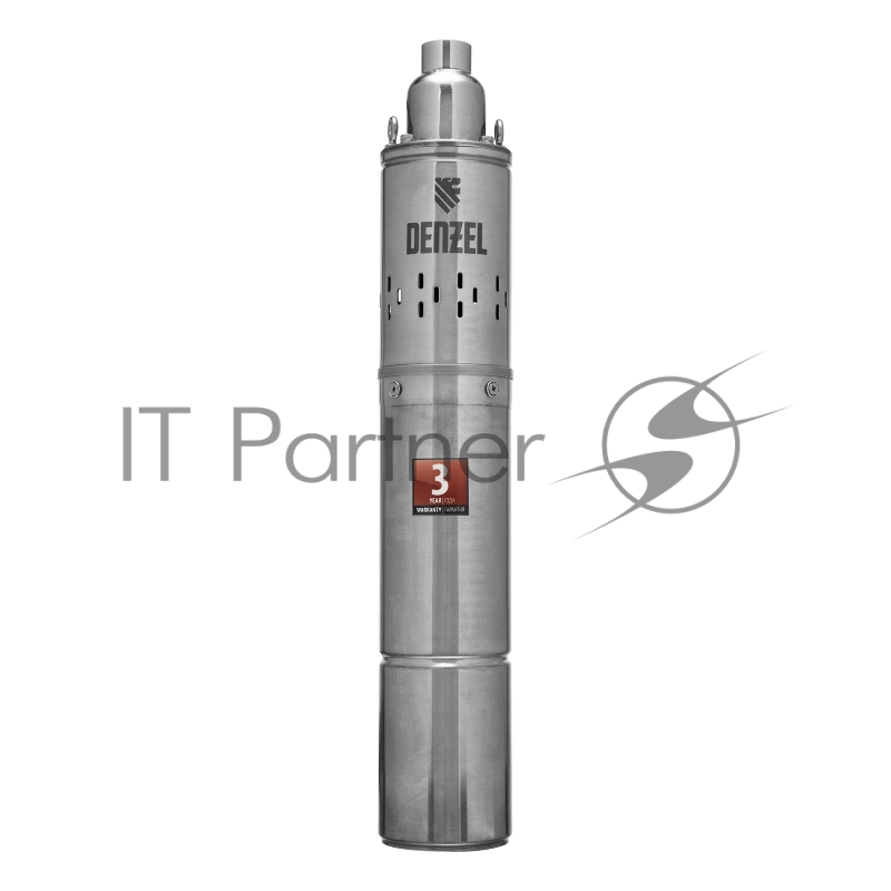 Скважинный насос DWS-4-100, винтовой, диаметр 4, 800 Вт, 1700 л/ч, напор 100 м// Denzel