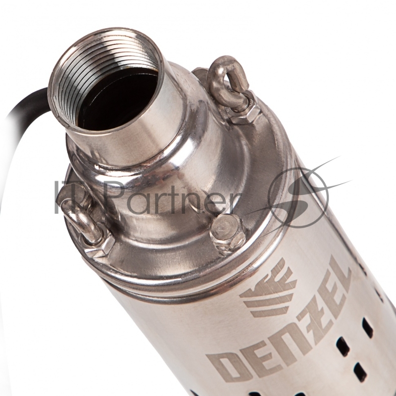 Скважинный насос DWS-3-75, винтовой, диаметр 3, 500 Вт, 1600 л/ч, напор 75 м// Denzel