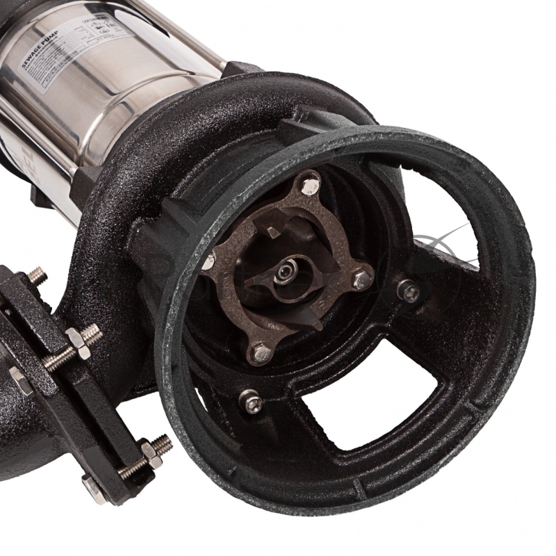 Фекальный насос FP1800-KS, 1800 Вт, напор 17 м, 26000 л/ч, нож-измельчитель// Denzel