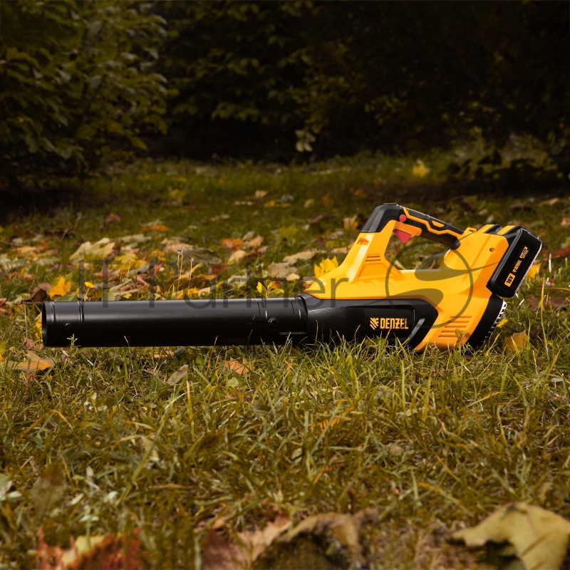 Воздуходувка аккумуляторная RB180-36, Li-ion, 36 В, 4 Ач, 180 км/ч, 820 м3/ч// Denzel